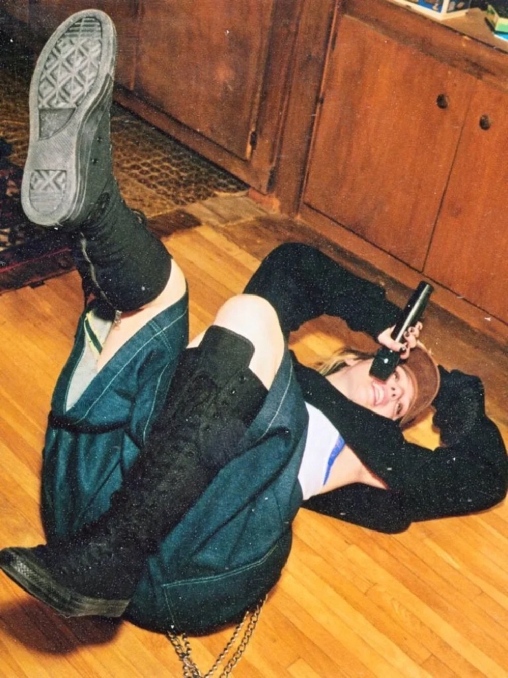 Converse All Star Black High-Top Lace-Up Boots - Picture 7 of 14